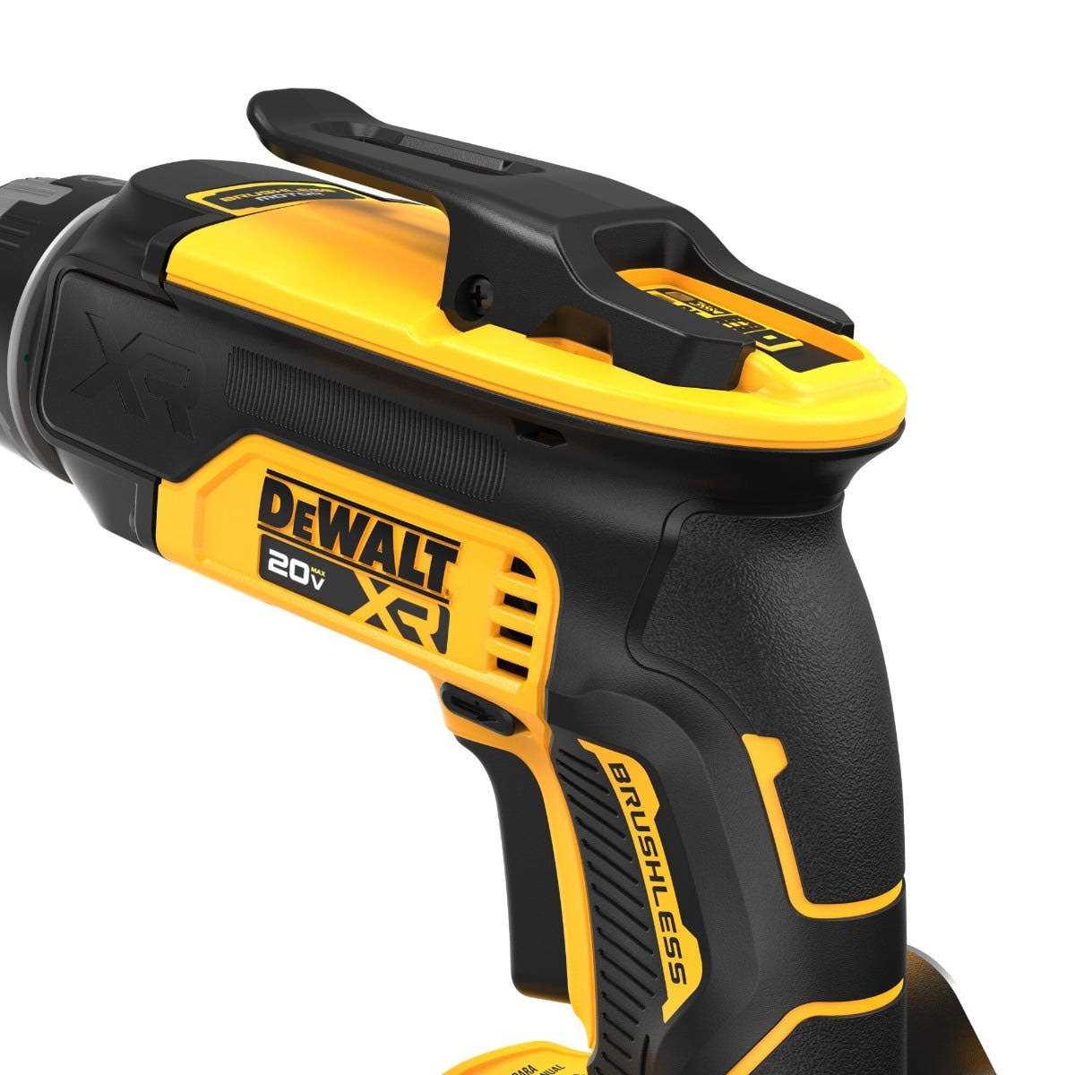 DeWalt 20V MAX XR Brushless Drywall Screwgun and Cut-Out Tool Combo Kit DCK265D2 - Image 5