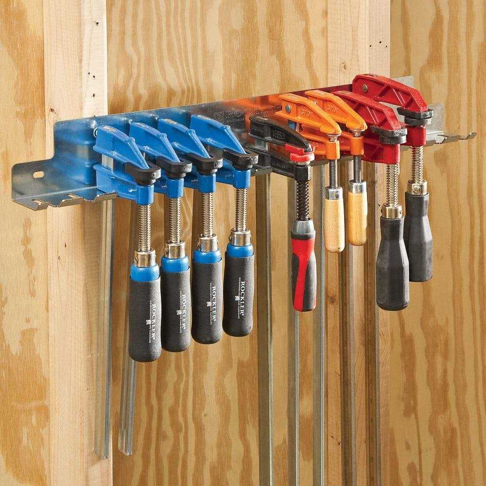 Rockler F-Clamp Rack for Wood Clamps