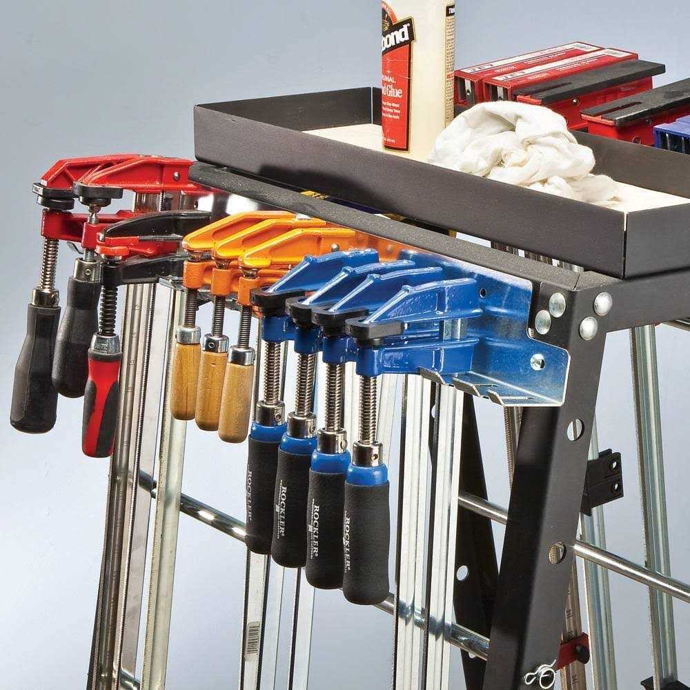 Rockler F-Clamp Rack for Wood Clamps - Image 4