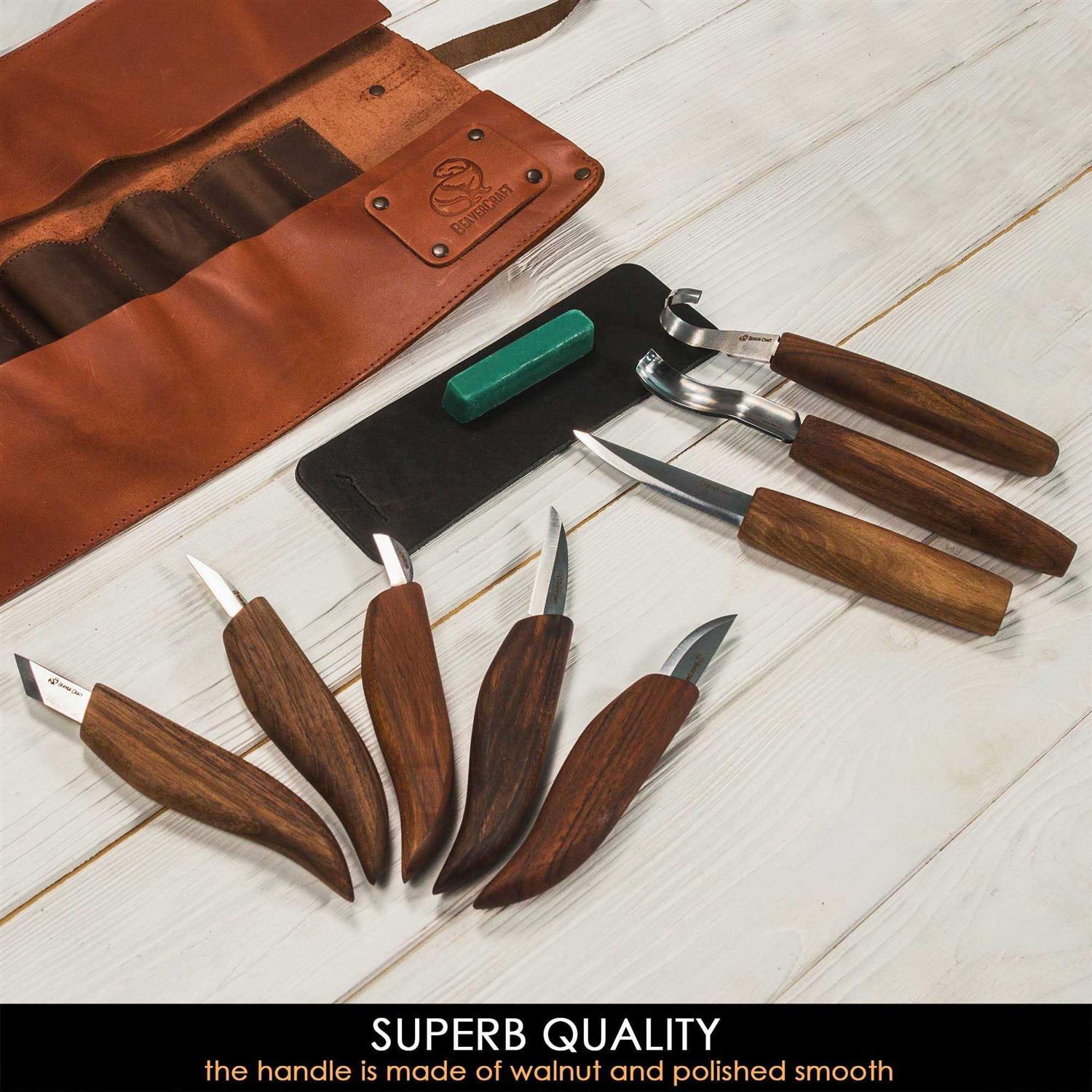 Beavercraft Wood Carving Kit Wood Carving Knife Set - Image 3