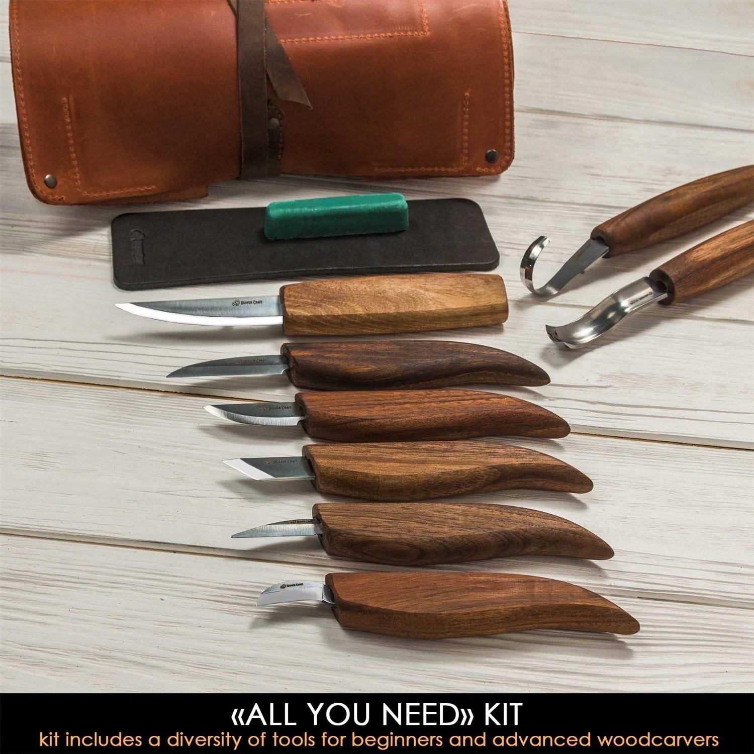 Beavercraft Wood Carving Kit Wood Carving Knife Set - Image 4