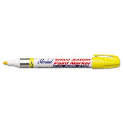 Markal Paint Markers - Yellow - Box of 12 - S-20621Y
