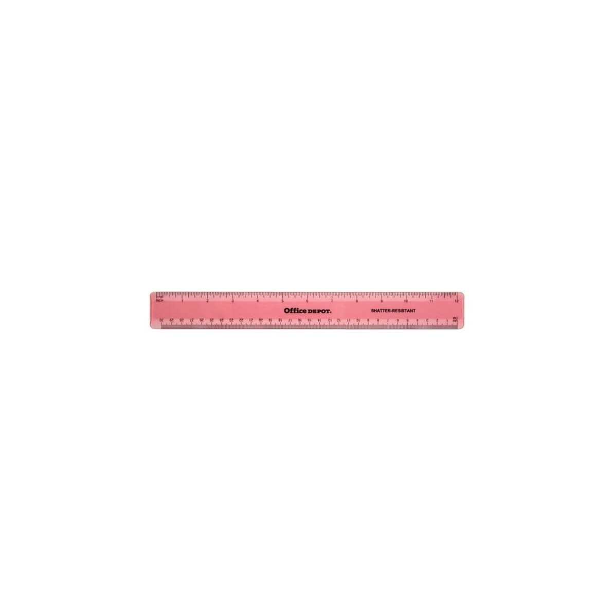 Office Depot Plastic Ruler NB-20110516 - Image 4