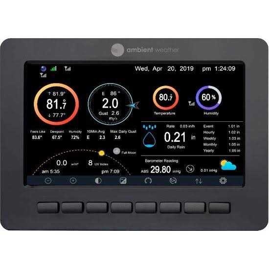 Ambient Weather WS-2000-Console Console Only Compatible with WS-2000