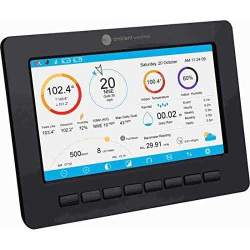 Ambient Weather WS-2000-Console Console Only Compatible with WS-2000 - Image 3