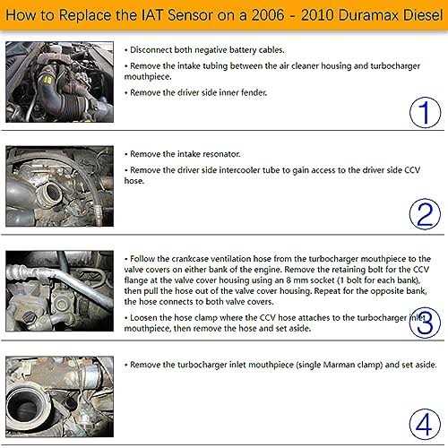 97381182 Intake Air Temperature Sensor for 2006-2010 Chevrolet Silverado 2500 HD 3500 HD - Image 5