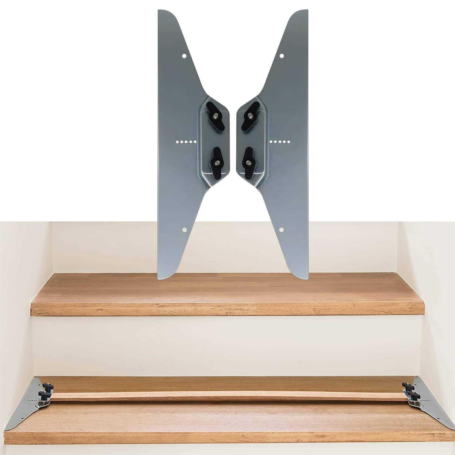 Professional Stair Tread Tool with Accurate Angle Measurement for Diy Template and Installation Layouts Heavy-duty Stringer at MechanicSurplus.com