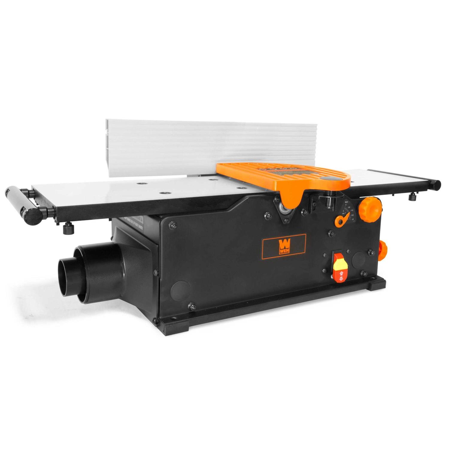 WEN JT833H 10-Amp 8-Inch Spiral Benchtop Jointer with Extendable Table - Image 5