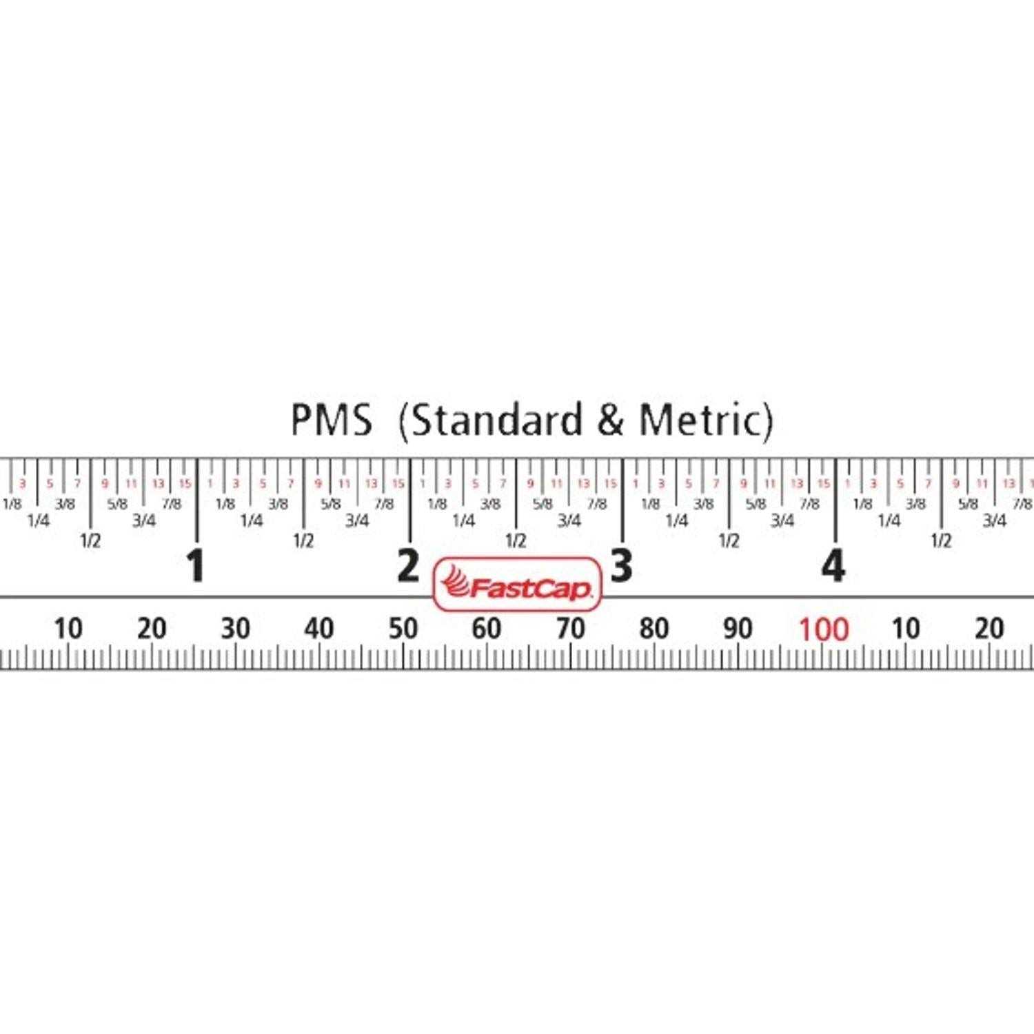 Fastcap 16' Metric Standard Peel and Stick Measuring Tape - Image 3
