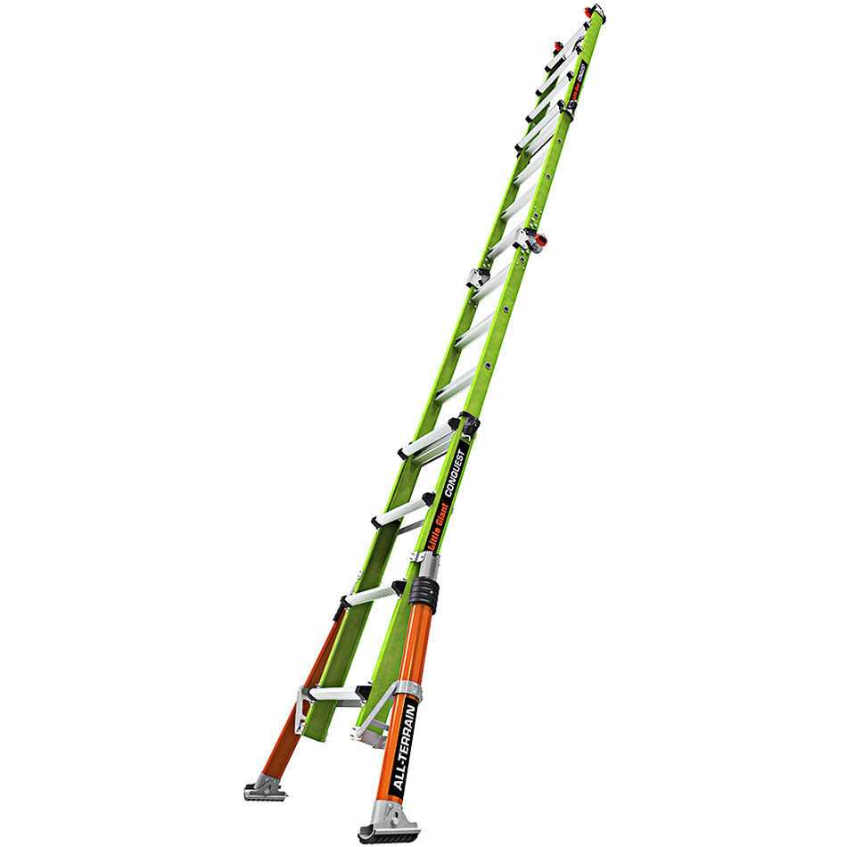Little Giant Safety Conquest All-Terrain Model 17 Ladder ANSI Type 1A 17107-001 - Image 2