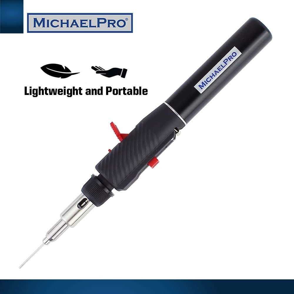 MichaelPro Cordless Butane Soldering Iron Kit - Image 3