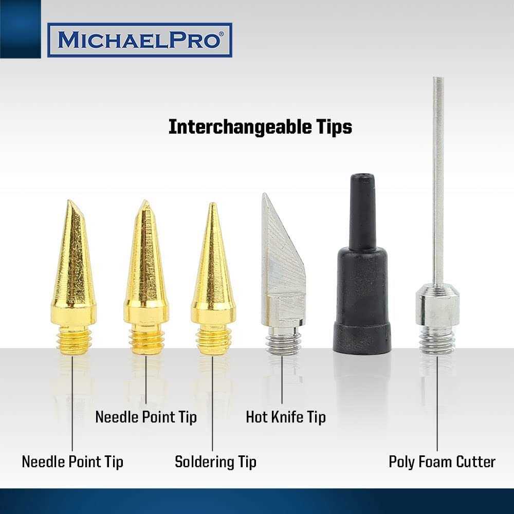 MichaelPro Cordless Butane Soldering Iron Kit - Image 4
