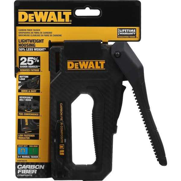 Dewalt Carbon Fiber Composite Staple Gun DWHT80276 - Image 4