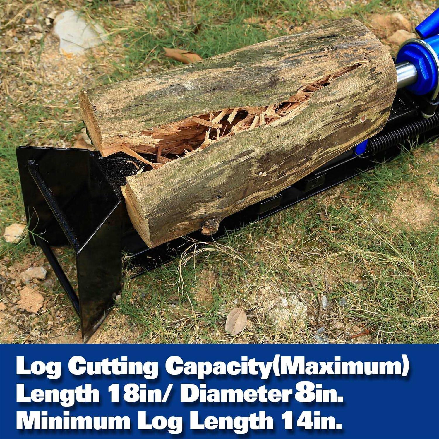 Bilt Hard hydraulic log splitter 12 ton manual wood splitter - Image 5