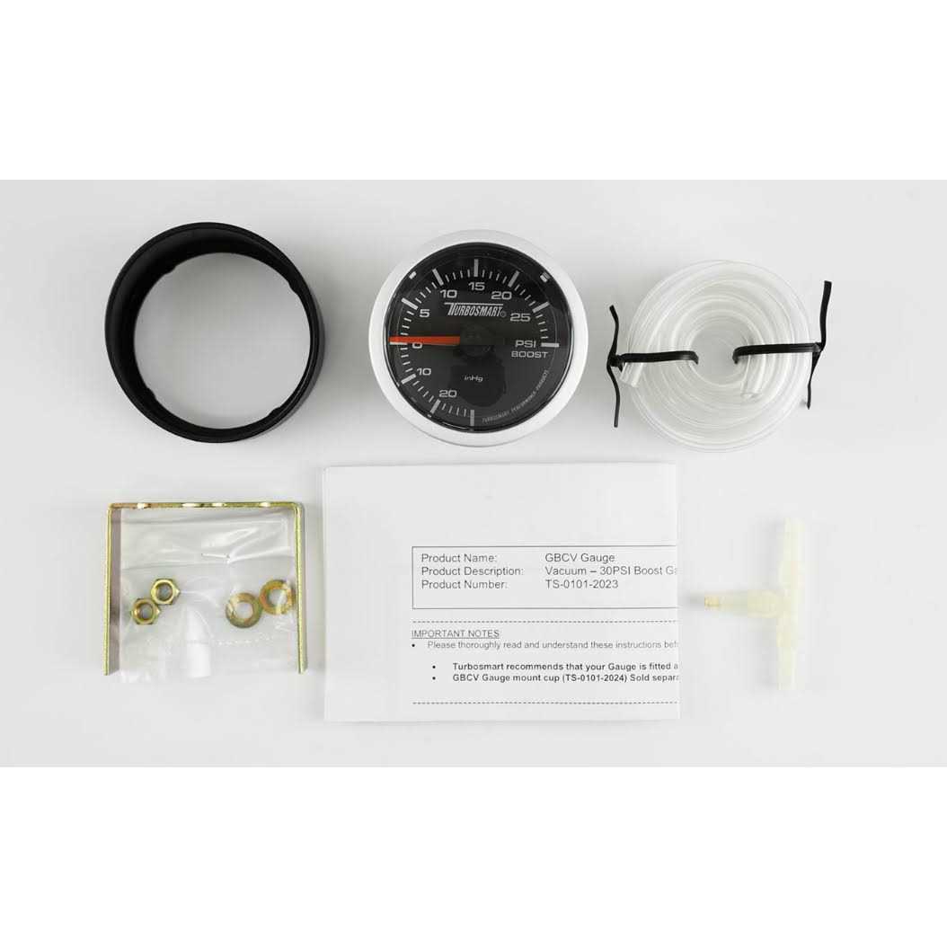 Turbosmart Boost Gauge 0-30psi 52mm TS-0101-2023 - Image 2