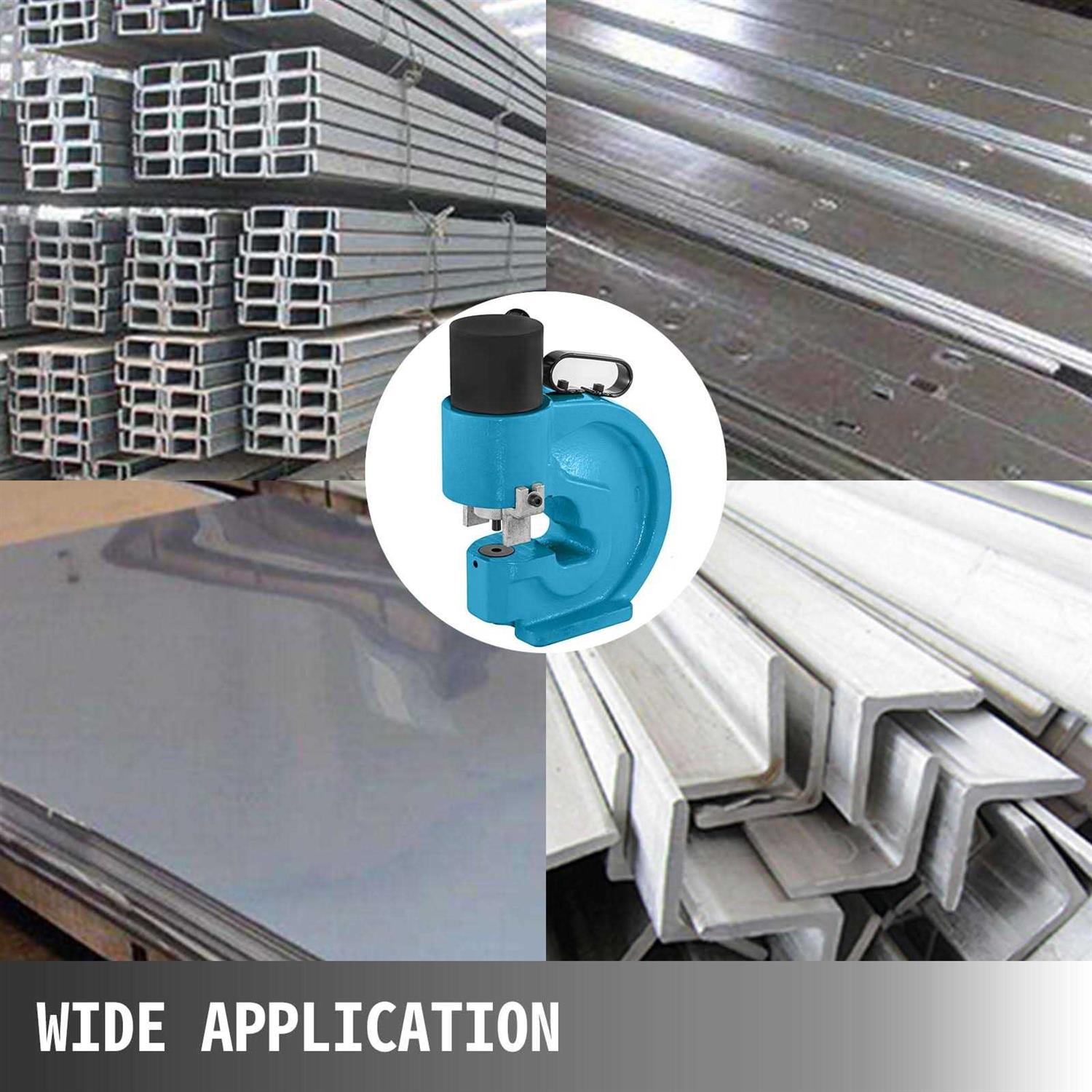 VEVOR CH-70 Hydraulic Hole Punching Tool 35T Hole Digger Force Puncher Smooth Hole Puncher for Iron Plate Copper Bar Aluminum Stainless Steel - Image 3