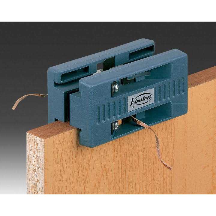 Virutex AU93 Double Edge Manual Banding Trimmer and Scrapper and RC21E Edge Cutter Pack for High Quality Professional Finish - Image 3