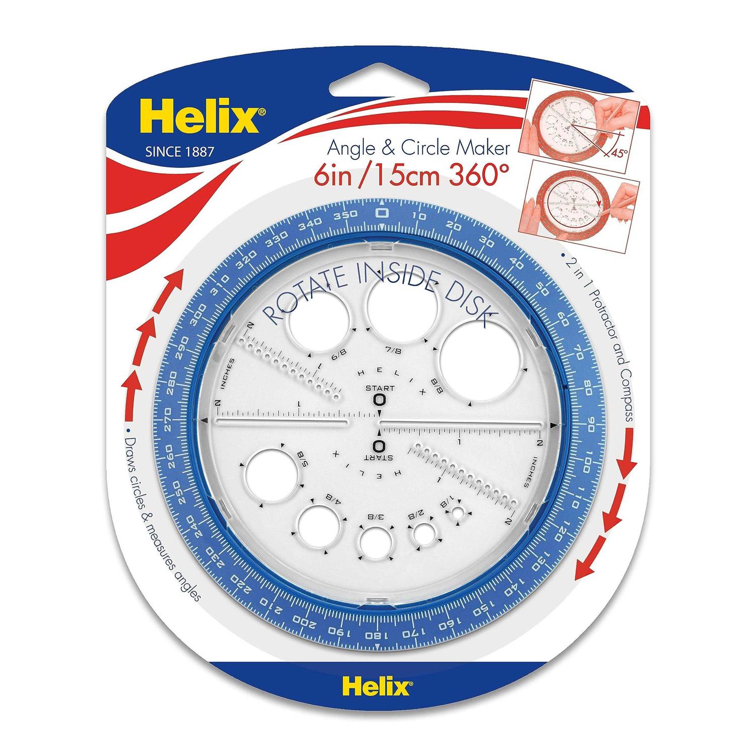 Helix Angle and Circle Maker