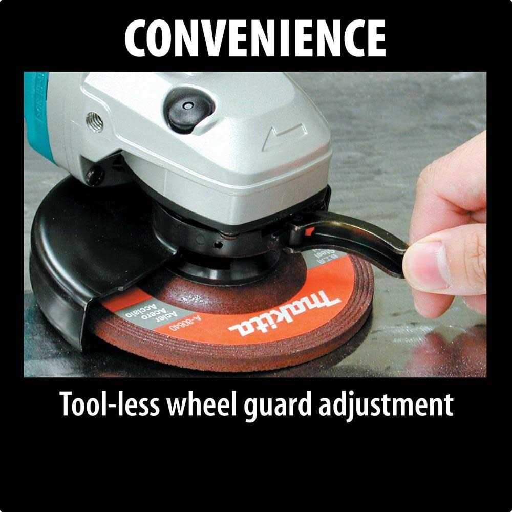 Makita 9565CV Variable-Speed Angle Grinder - Image 4