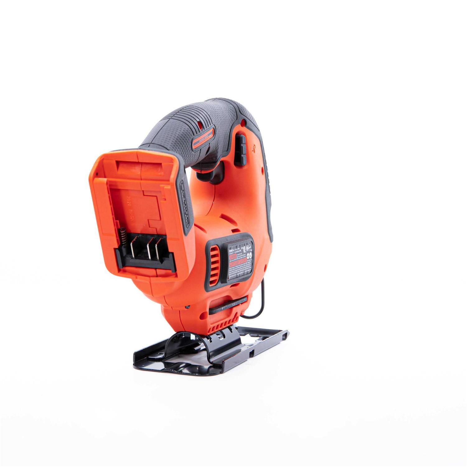 BLACK+DECKER 20V Max* Powerconnect Cordless Jig Saw BDCJS20B - Image 5