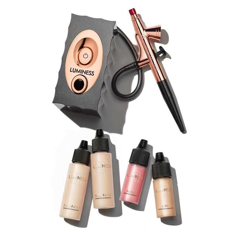 Luminess Air Icon Makeup Airbrush System and 4-Piece Foundation Starter Kit