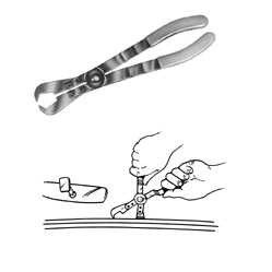 Lisle 35200 Windshield Molding/Door Handle Clip Pliers - Image 3