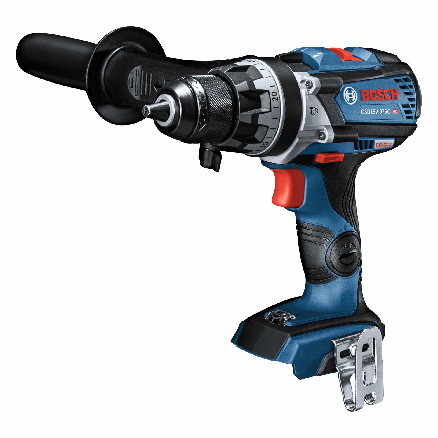Bosch GSB18V-975CN 18V Brushless Connected-Ready Brute Tough 1/2 in. Hammer Drill/Driver