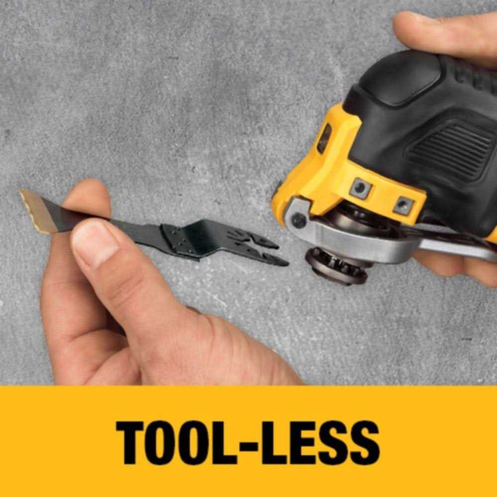 DEWALT 3 amps Corded Oscillating Multi-Tool Kit - Image 4
