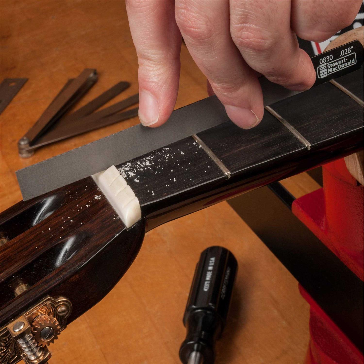 StewMac Gauged Nut Slotting Files - Image 3