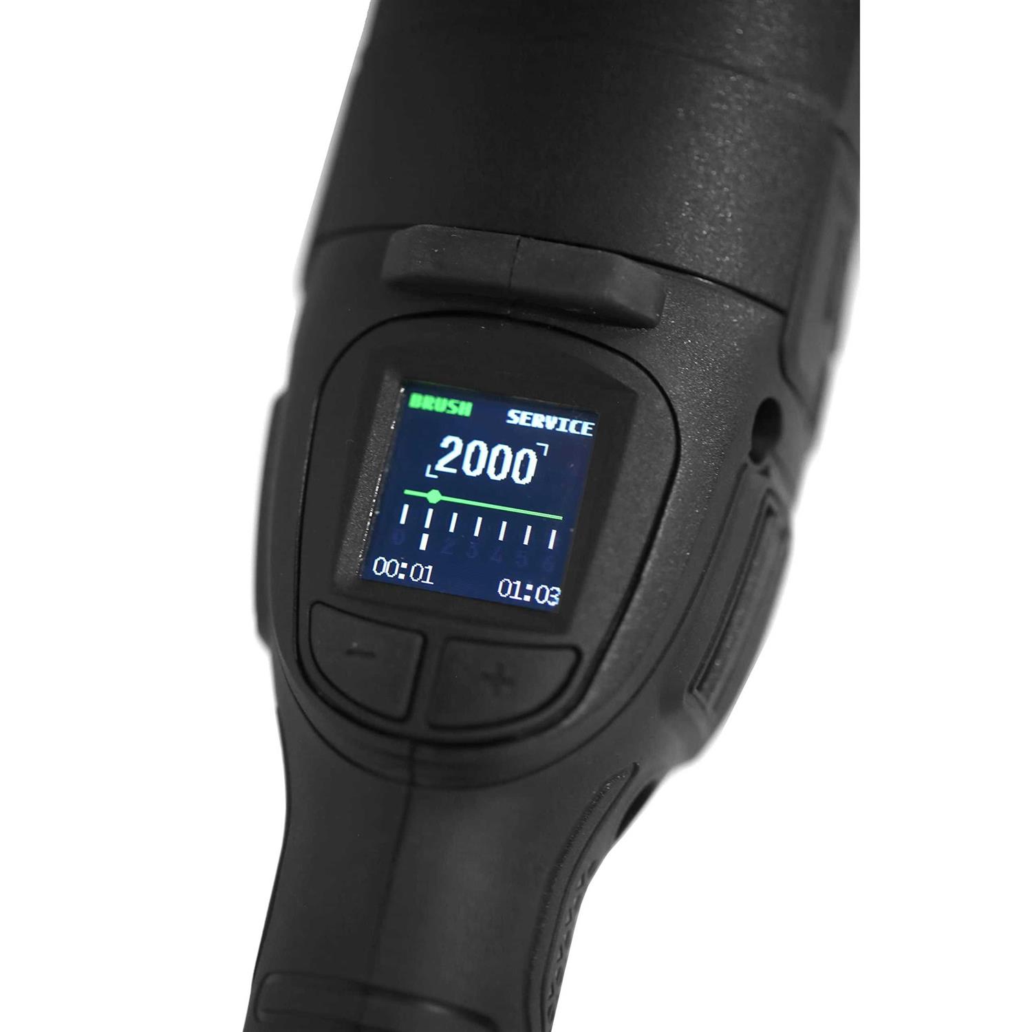 WEN Dual Action Polisher, 5-Inch Professional Grade, 8-Amp with Paddle Switch, 15mm Throw and LED Display - Image 4