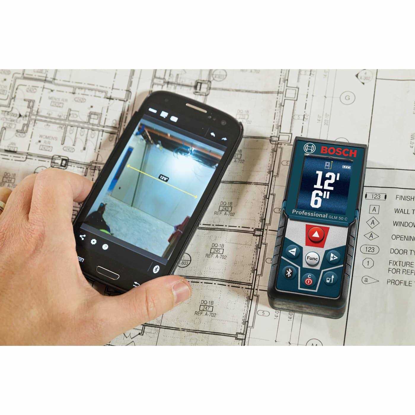 Bosch 165 Foot Laser Measure - Image 4