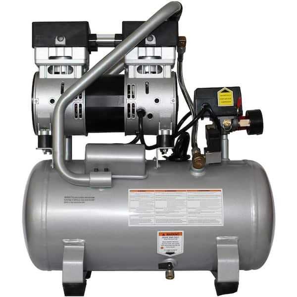 California Air Tools 4710SQH 4.7 Gallon 1 HP Quiet Flow Steel Tank Air Compressor Hose Kit - Image 4