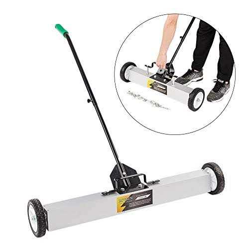 ROVSUN Tuffiom Rolling Magnetic Pick-Up Sweeper 30-lbs Capacity - Image 5
