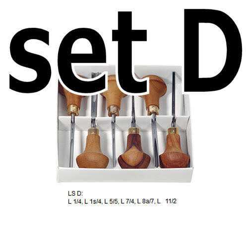 Pfeil Linoleum And Block Cutter Set Of 6