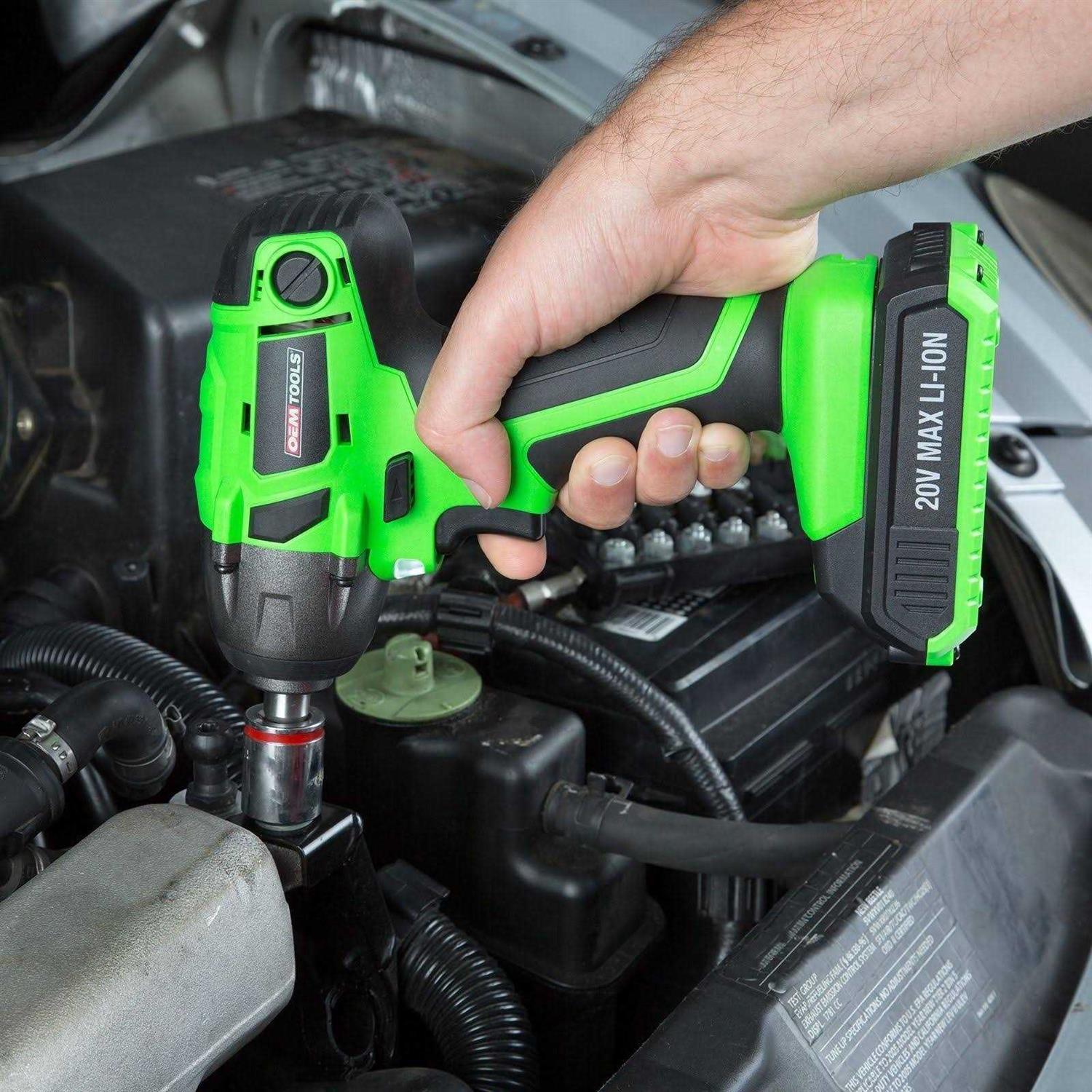 OEMTOOLS 24661 20V 3/8 Drive Li-Ion Cordless Impact Wrench - Image 2