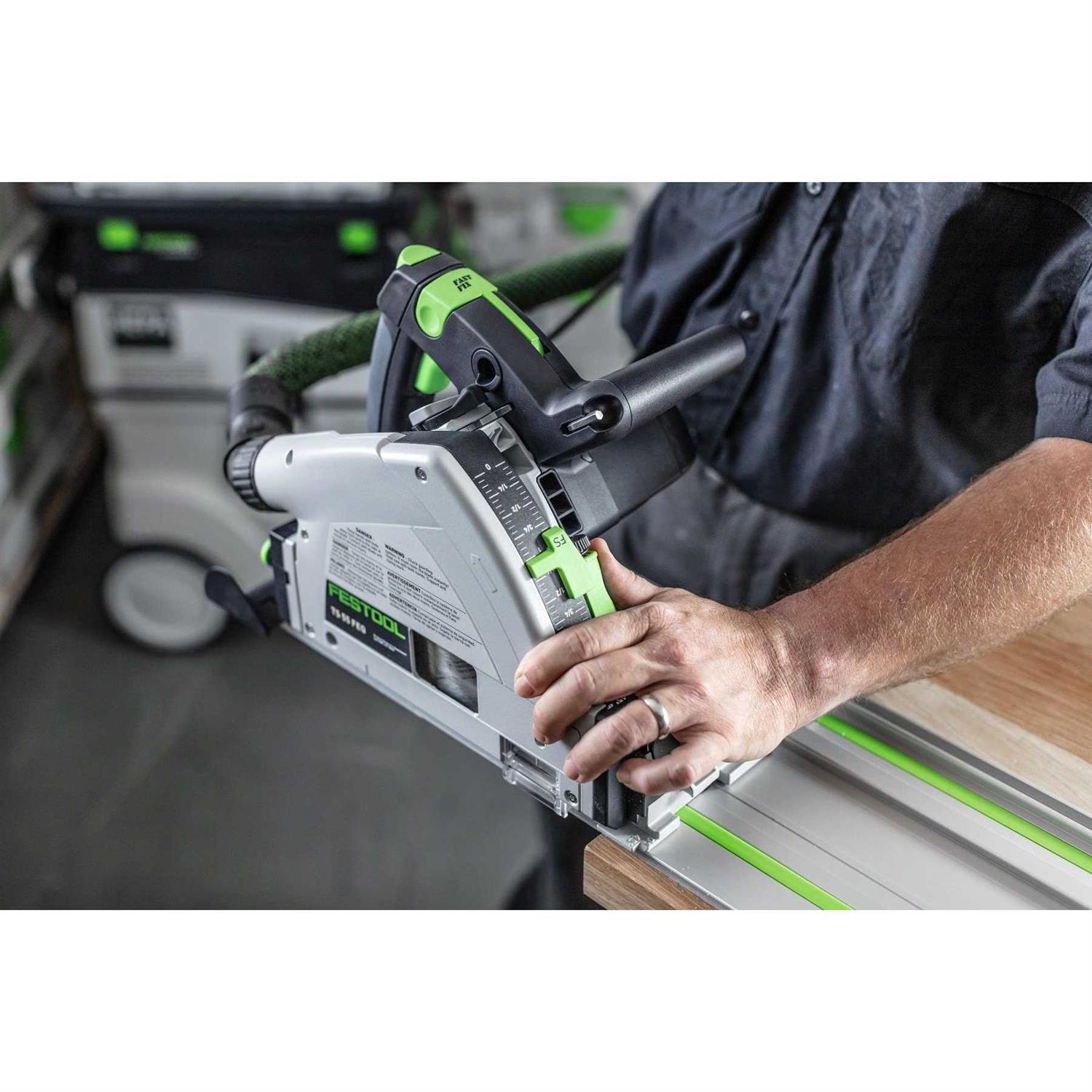 576708 Festool TS 55 FEQ-F-Plus Plunge Cut Track Saw - Image 4