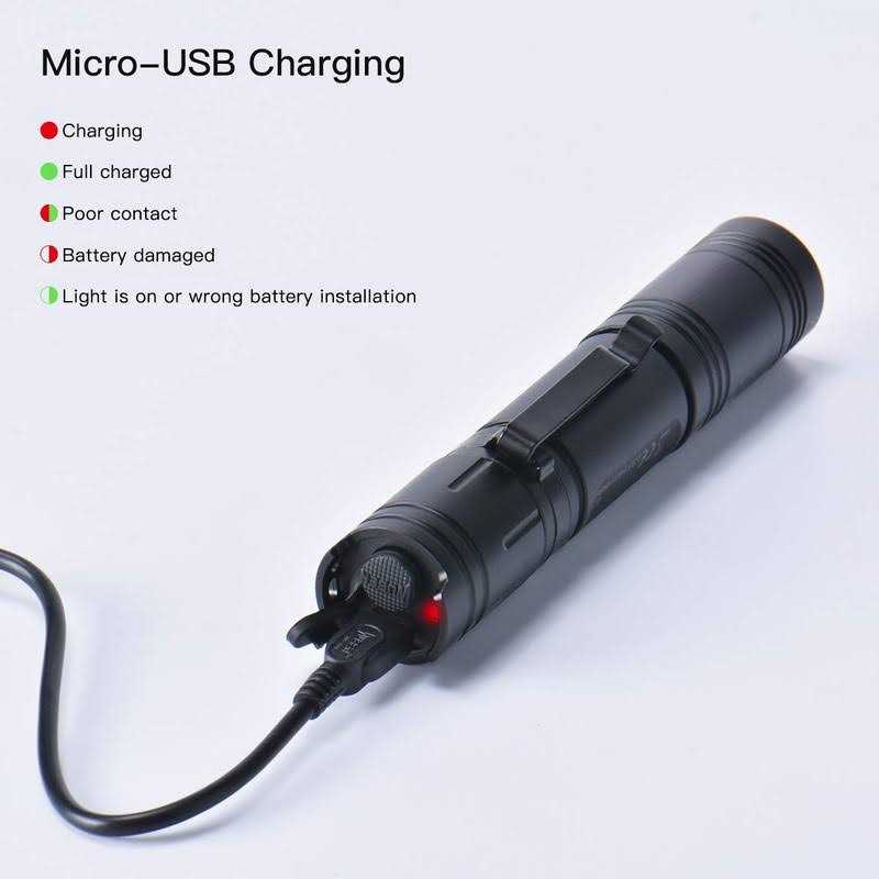 WUBEN L50 Rechargeable 1200 Lumens - Image 3