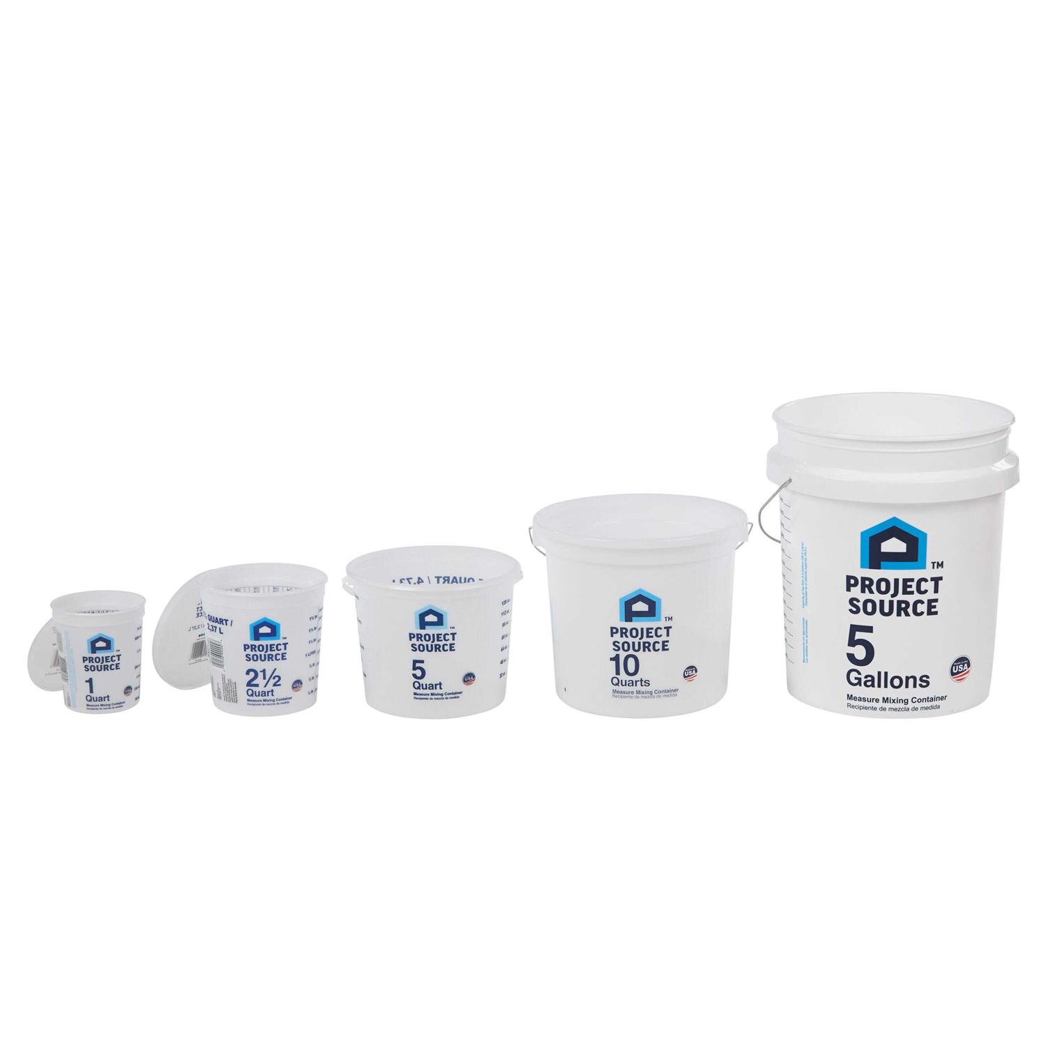 United Solutions 1-Quart Plastic Paint Bucket - Image 2