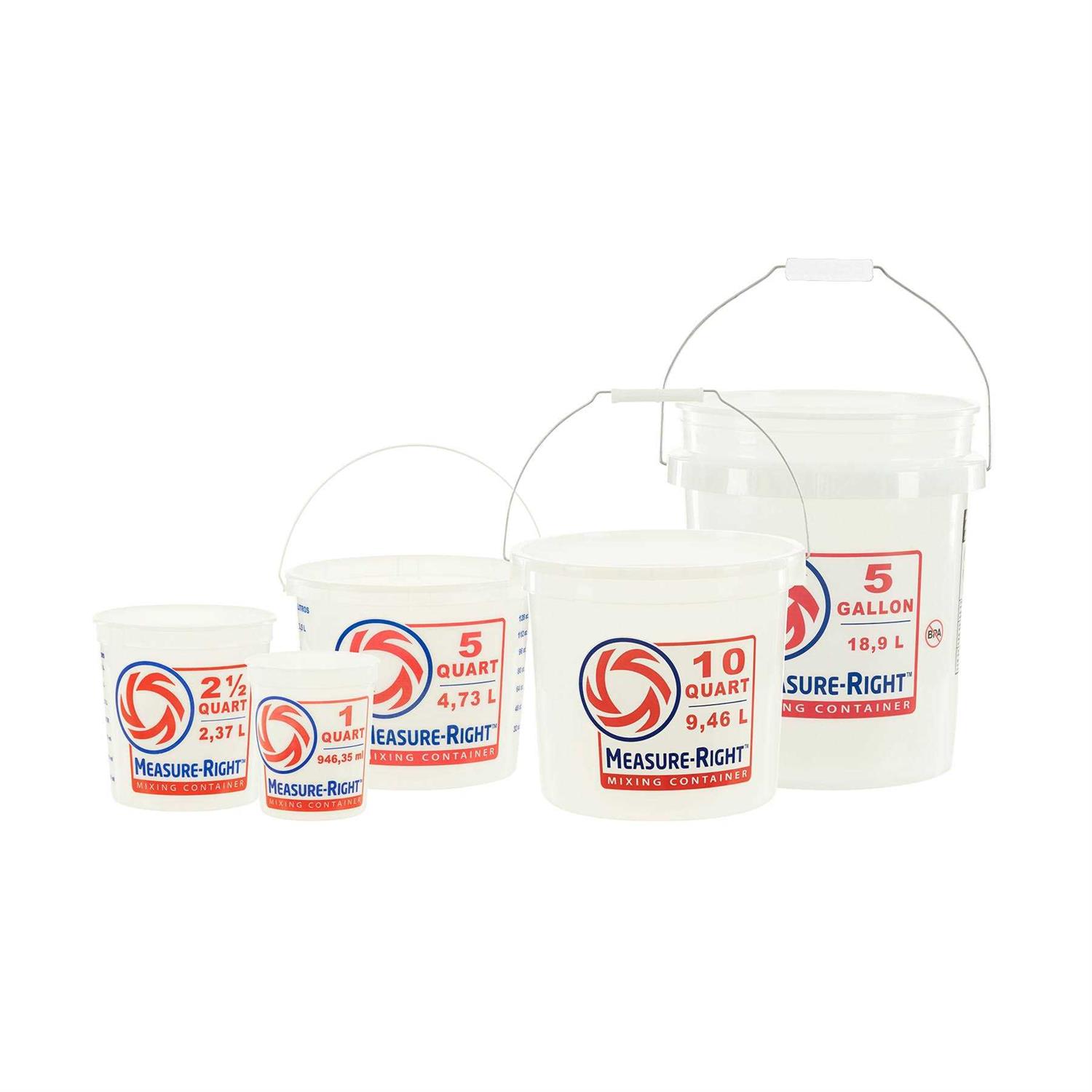 United Solutions 1-Quart Plastic Paint Bucket - Image 3