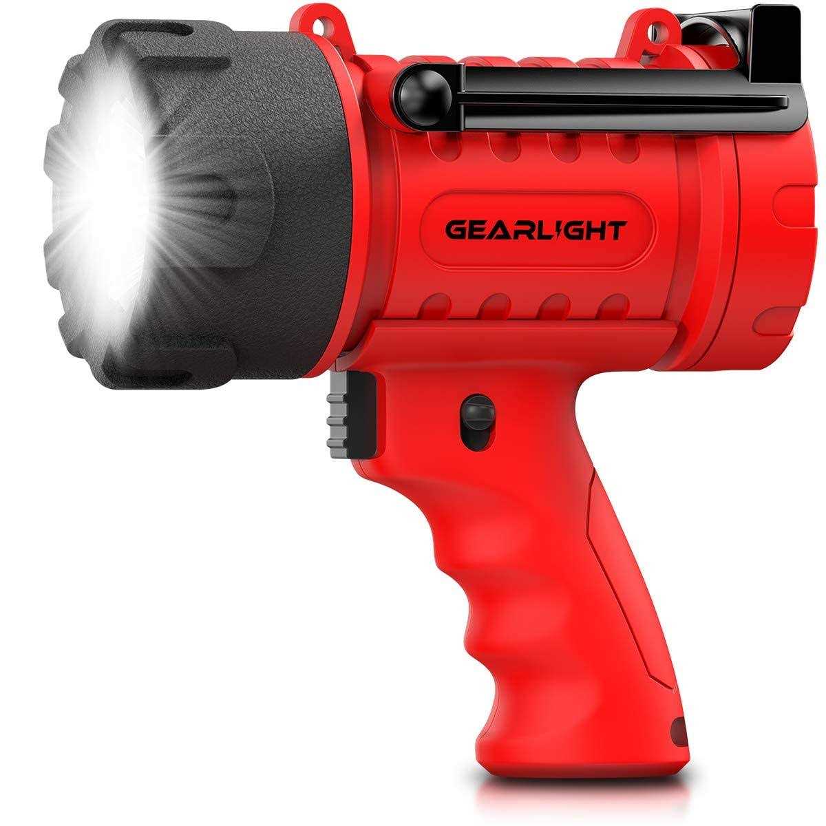 GearLight High Lumen Waterproof LED Spotlight Outdoor Camping