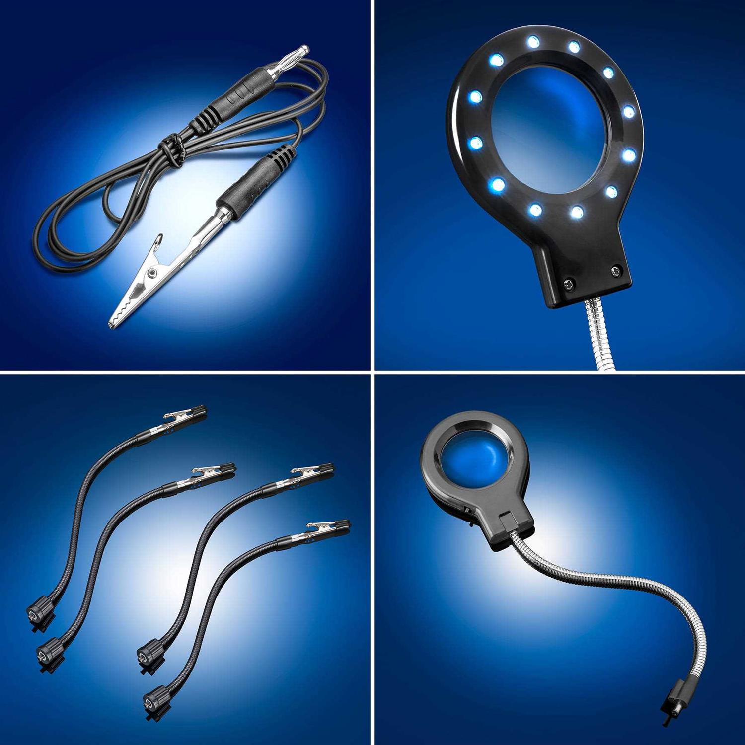 X-tronic 3090-pro-X 75 W Soldering Iron Station 5 Extra Tips 2 LED Displays - Image 5