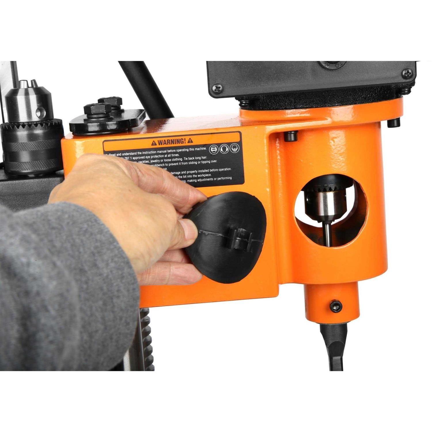 WEN 5 Amp Cast Iron Bench Mortiser with Chisel Bit Set - Image 3