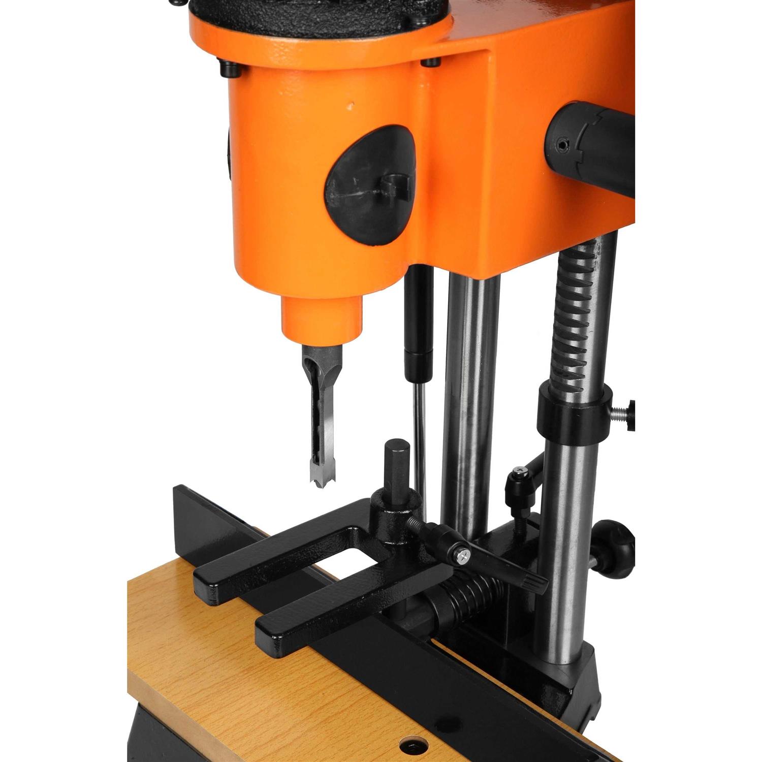 WEN 5 Amp Cast Iron Bench Mortiser with Chisel Bit Set - Image 5