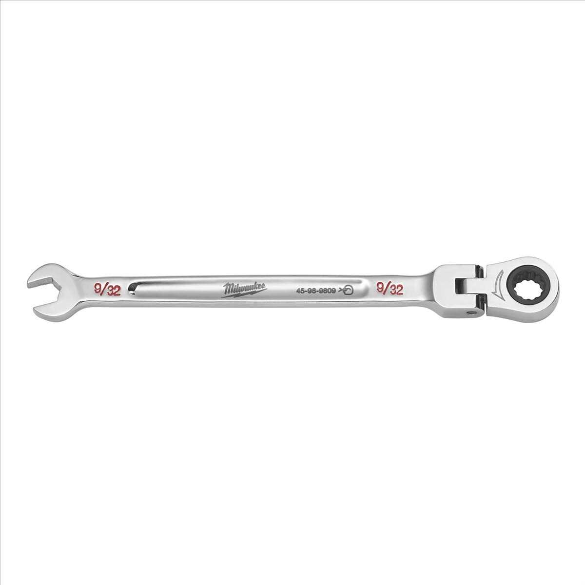 Milwaukee Combination Wrench Flex Head Ratcheting 45-96