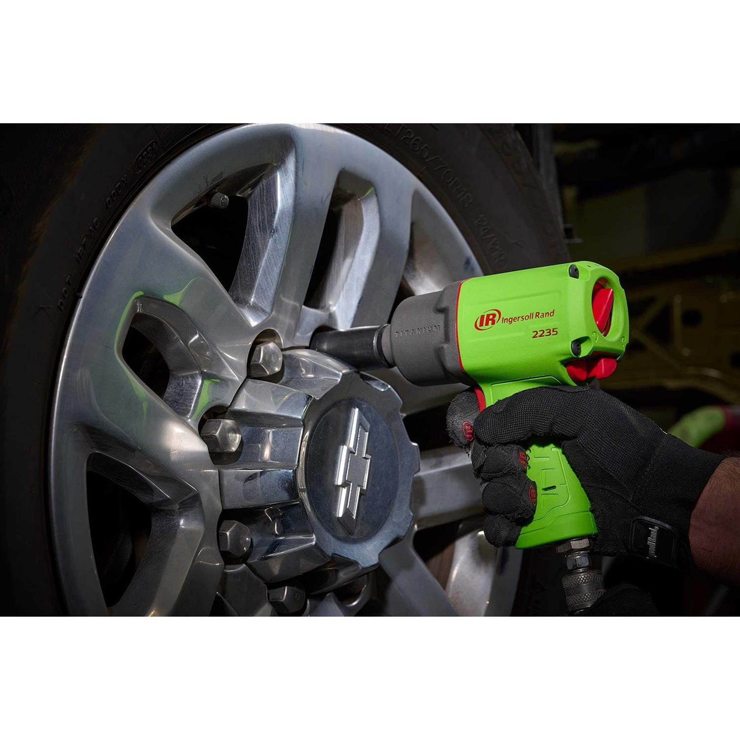 Ingersoll Rand 2235TiMAX-G 1/2” Drive Air Impact Wrench Lightweight 4.6 lb Design - Image 3