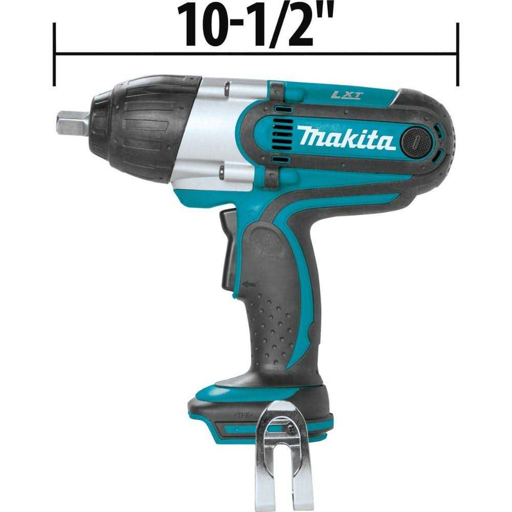 Makita XWT04S1 18V LXT Lithium-Ion Cordless 1/2 Sq. Drive Impact Wrench Kit - Image 4