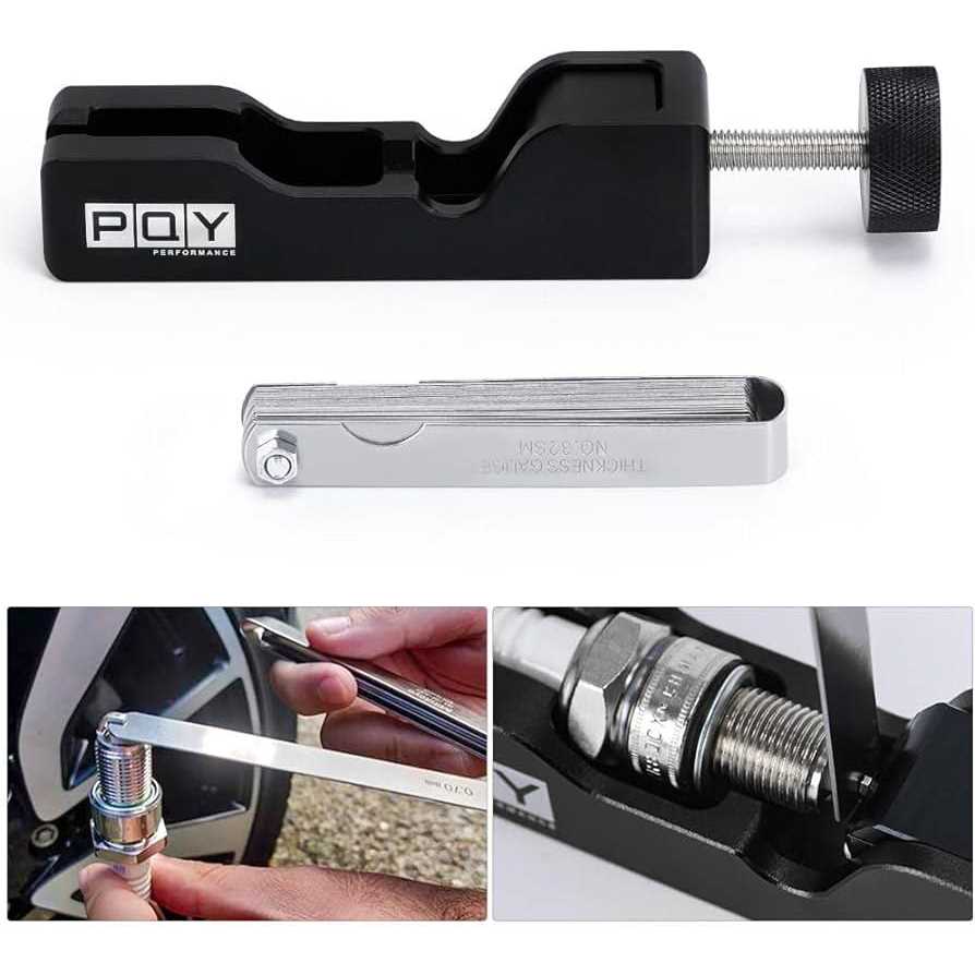 PQY Universal Spark Plug Gap Tool with Feeler Gauge for Most 10mm 12mm 14mm 16mm Spark Plugs - Image 2