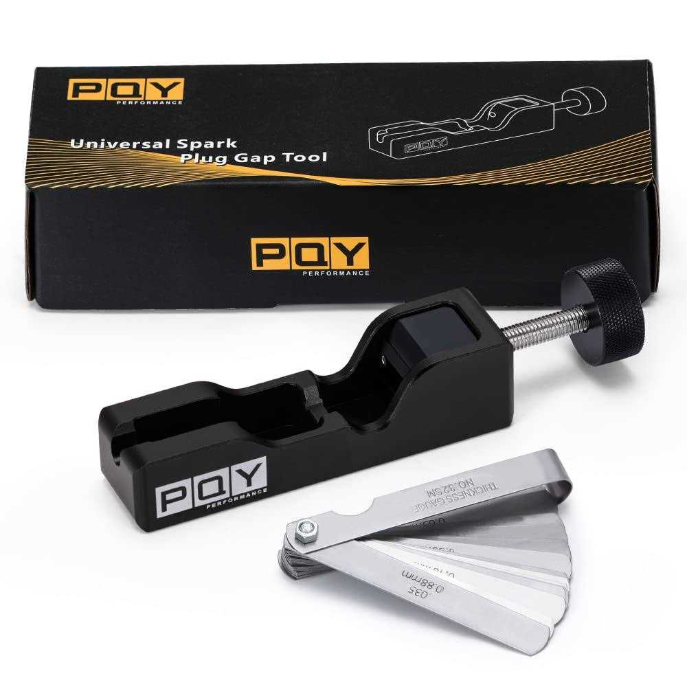 PQY Universal Spark Plug Gap Tool with Feeler Gauge for Most 10mm 12mm 14mm 16mm Spark Plugs - Image 4