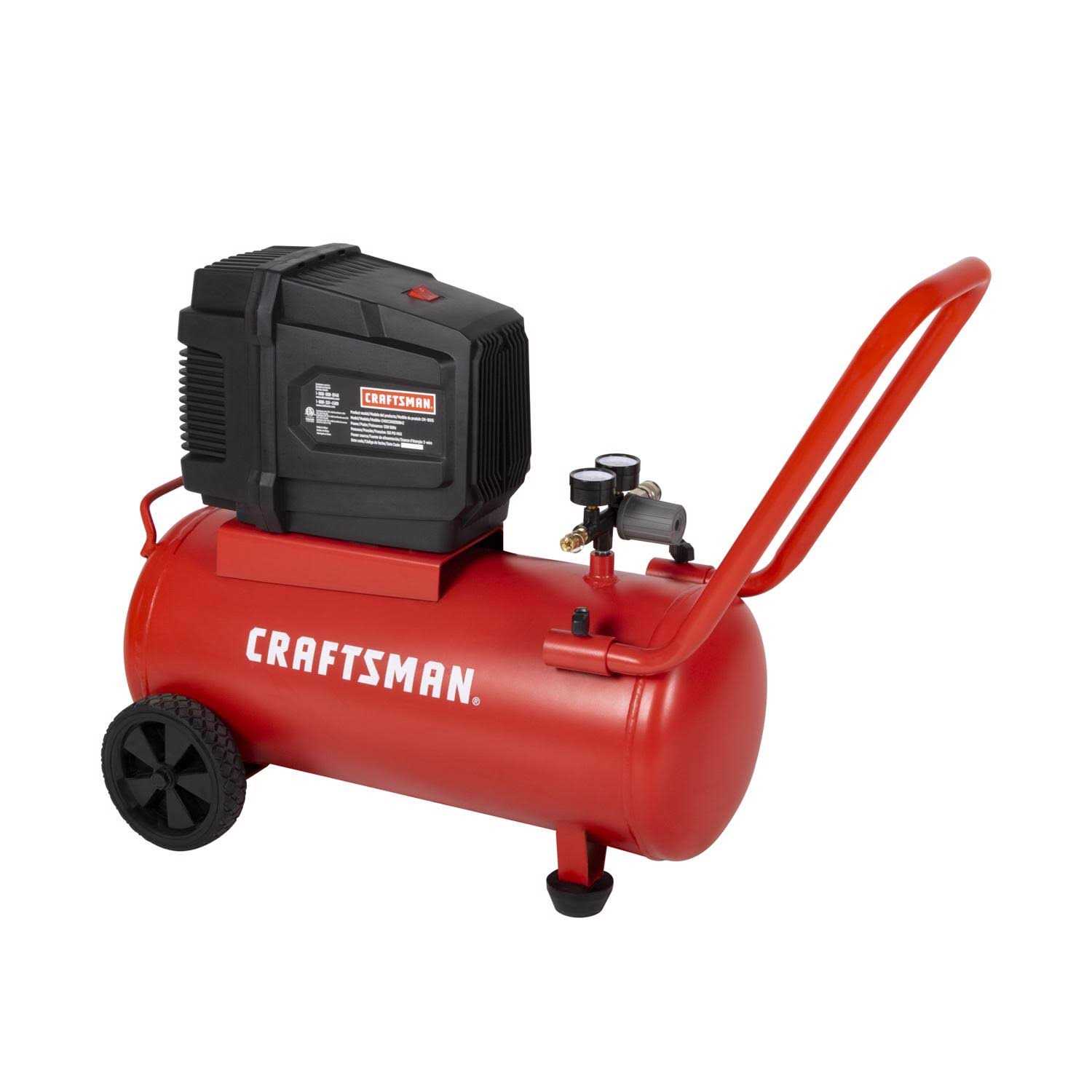 Craftsman 8 gal Horizontal Portable Air Compressor 175 psi 1.8 HP - Image 3