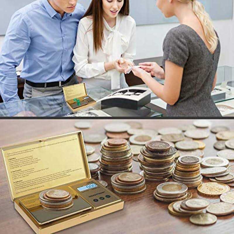 WEIGHTMAN Digital Scale Gram 200g/0.01g Pocket Scale Gold Titanium Plating - Image 2